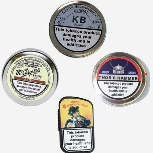 Non-Mentholated Beginner's Snuff Sampler