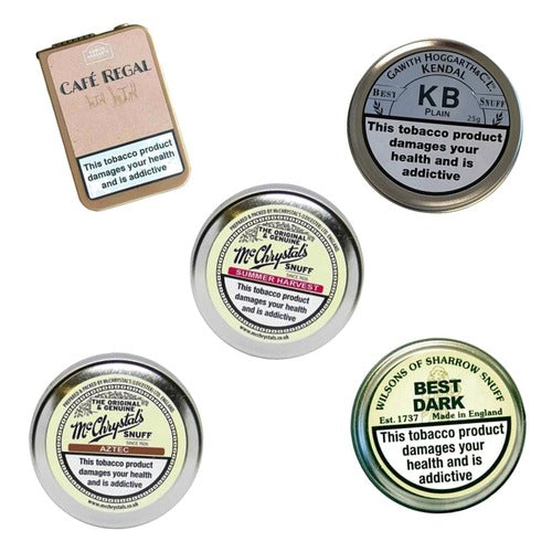 Non-Mentholated Beginner's Snuff Sampler
