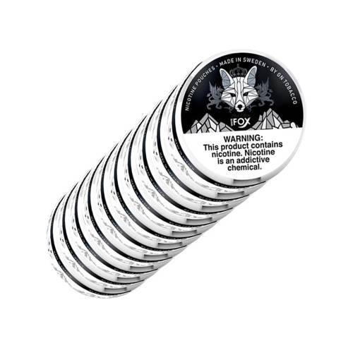 White Fox - Black All White Slim Portion