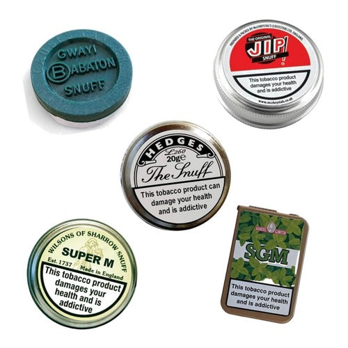 Extreme Menthol Snuff Sampler