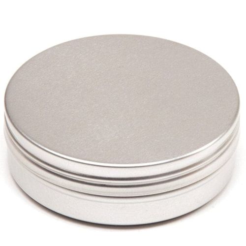 Mr Snuff - Aluminium Tin with Smooth Screw Lid