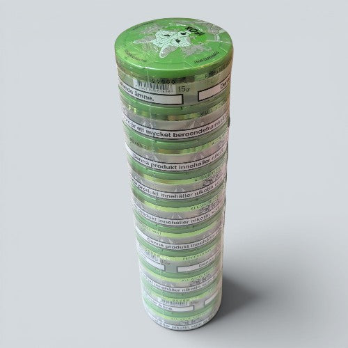 White Fox - Peppered Mint All White Slim Portion